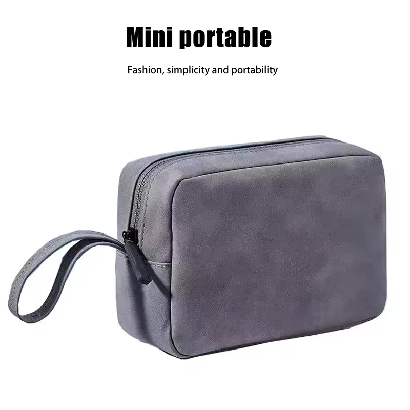 Power Bank Earphones Portable Bag Travel Organizer For iPhone Huawei Phone Cable Charger Cord Digital Accessories Storage Case