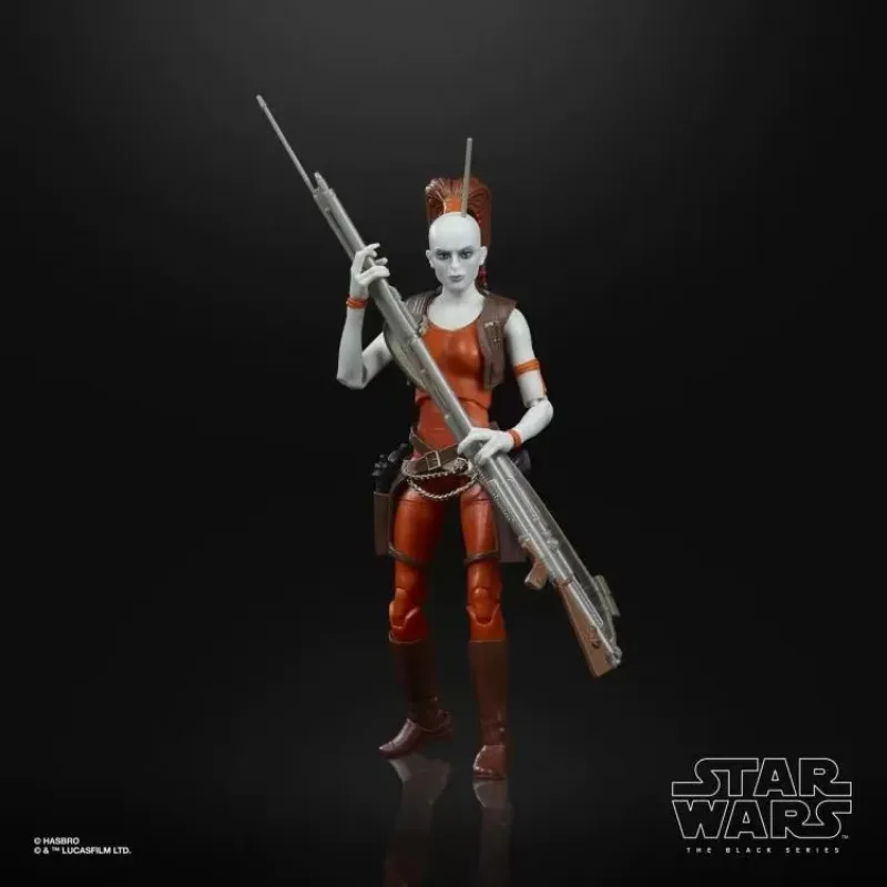 

Оригинальные коллекционные фигурки Hasbro Star Wars The Black Series THE CLONE WARS AURRA SING, аниме-фигурки, игрушки, модели