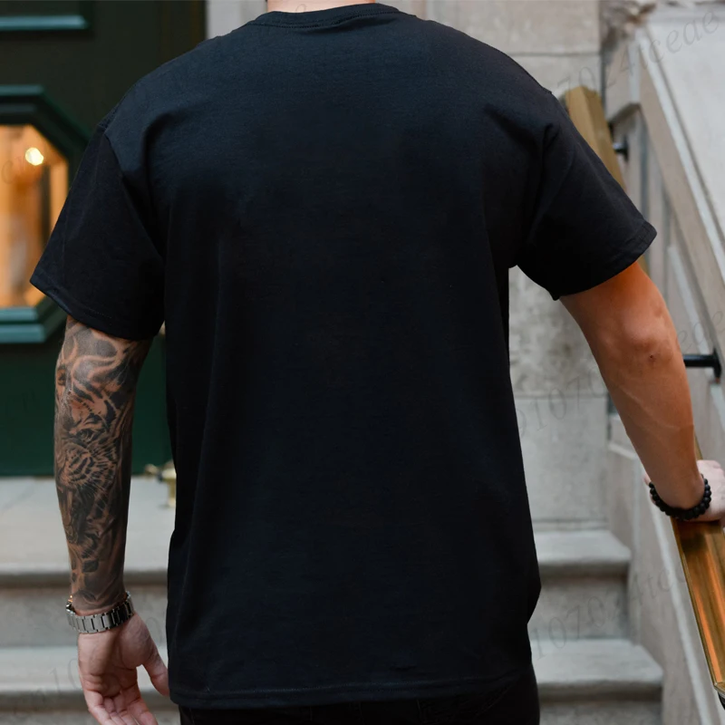Funny Made in 1975 All Original Parts T-shirt Men Clothing Casual Tops Men Clothing Birthday T Shirt Fashion Oversized Tshirts view 5