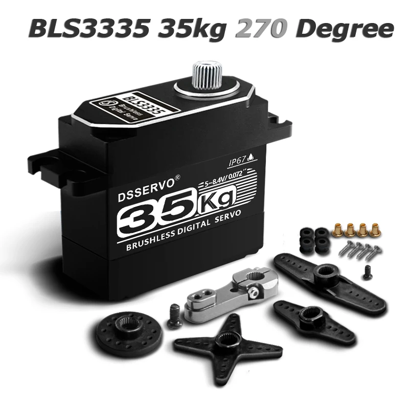 Borstelloze Servo 25kg 35kg 45kg 55kg BLS3355 BLS3335 BLS3325 BLS3245 Digitale Servo Voor Afstandsbediening Baja Crawler auto Robot