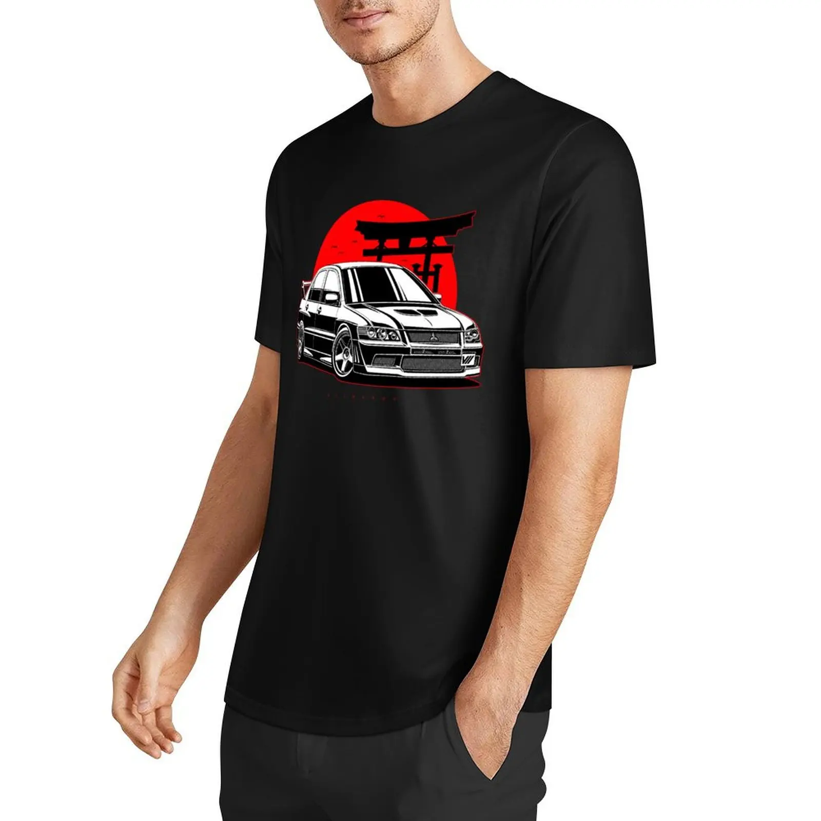 Lancer Evo VII T-Shirt vintage t shirts customs anime stuff anime clothes men graphic t shirts