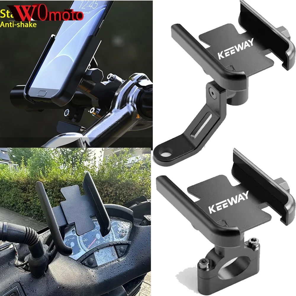 

For Keeway RKF 125 RKF125 2021 2022 2023 2024 2025 Accessories Motorcycle Handlebar Mobile Phone Holder GPS Stand Bracket