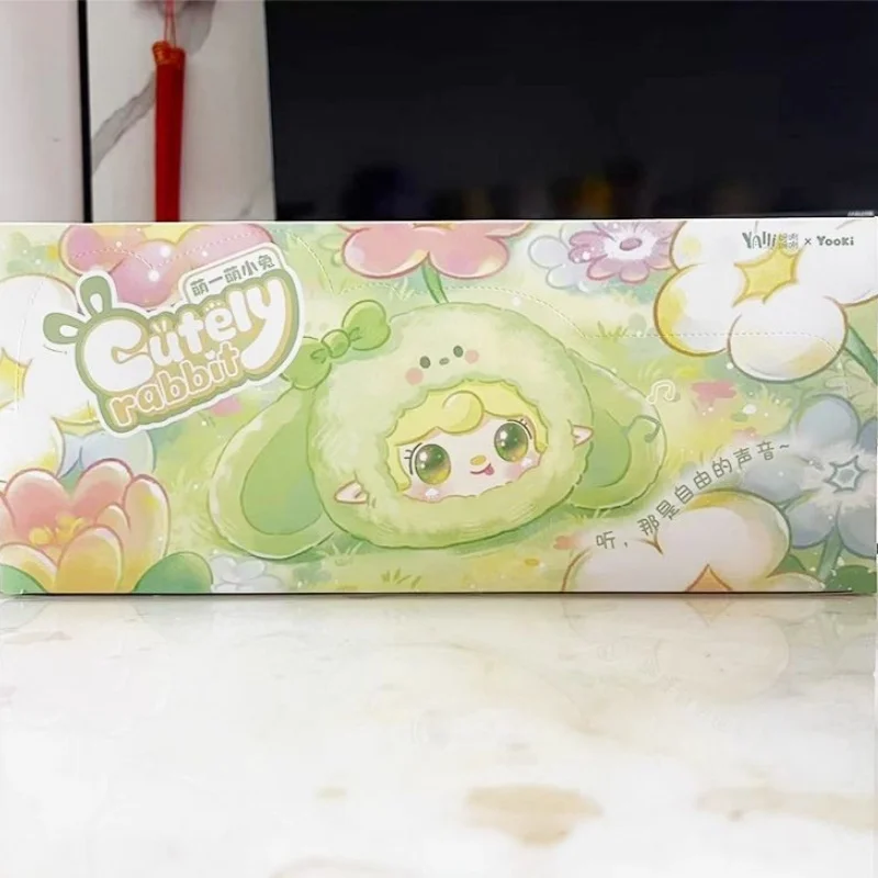 

Yooki Cutely Rabbit / Little Bear Series Blind Box Vinyl Face Cute Bunny Figure Trendy Face Ornaments For Girls Birthday Gift