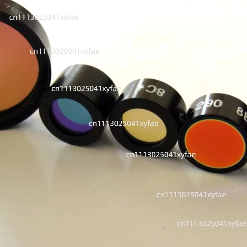12mm Coated Narrowband Optical Filter, 340/405/450/505/550nm for Microplate Reader Fluorescence Analyzer