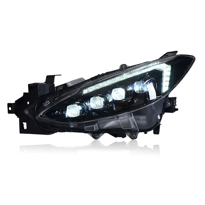 Full LED Headlight Head Lamp Assembly Hit For MAZDA 3 Axela 2014-2016 Year Light