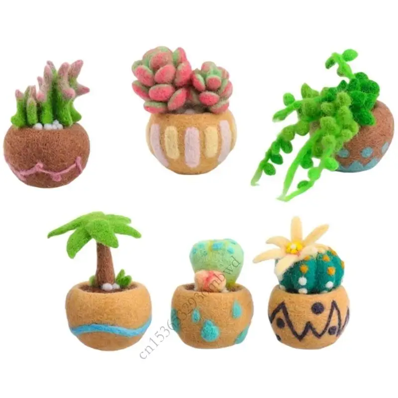 k43d-conjunto-projeto-feltragem-plantas-animais-para-todas-as-idades-com-la-e-instrucoes