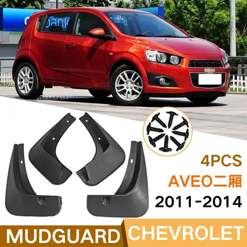 For Chevrolet 2011-2014 Aevo two-compartment fender tile auto parts car accessories mud flaps fender flares