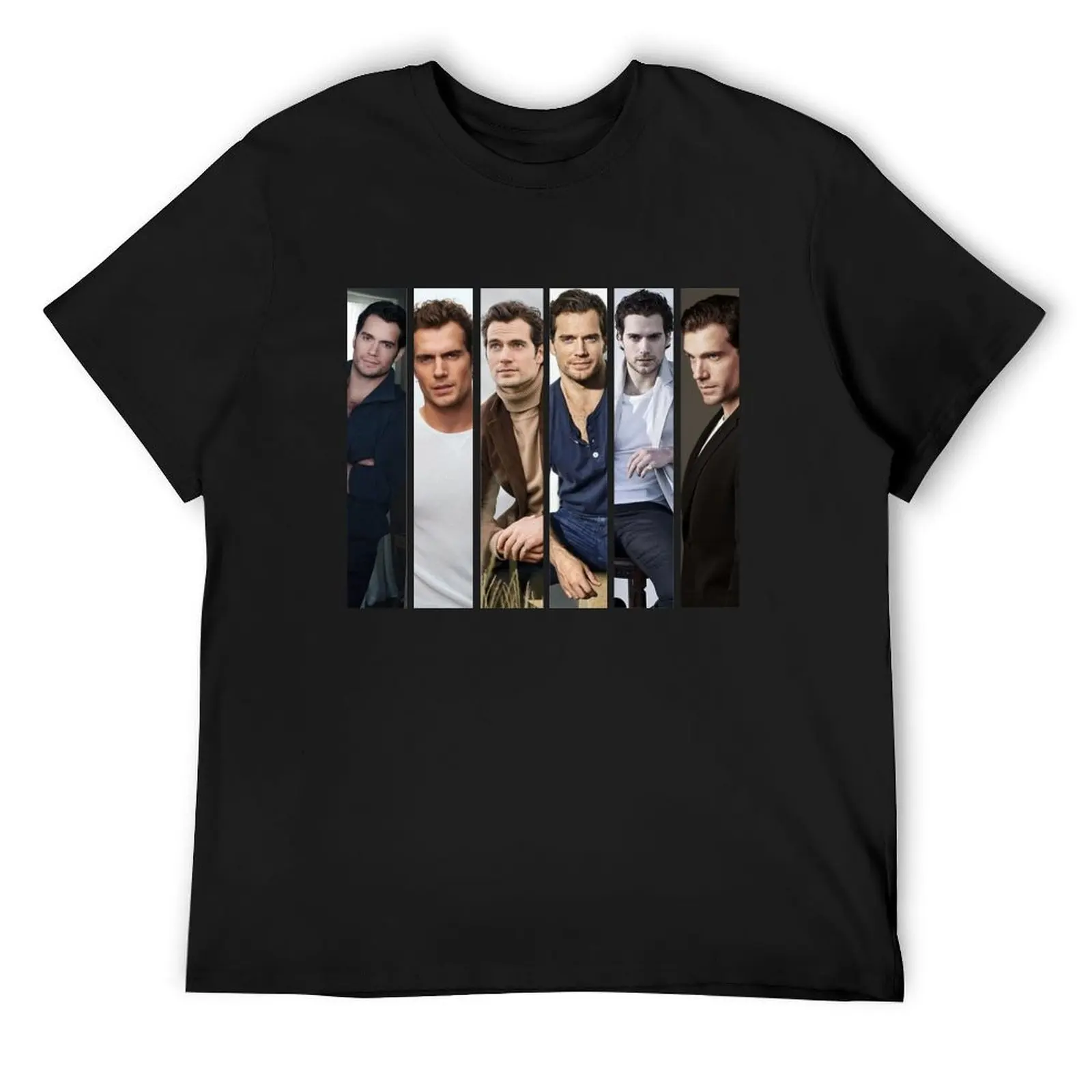 Henry Cavill collage - Taurus zodiac T-Shirt oversizeds Blouse men t shirt