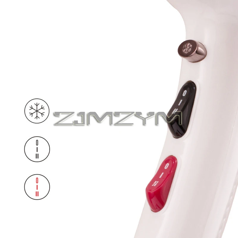 Secador de pelo portátil con Motor de cobre, máquina de secado rápido de 2400W, de alta velocidad, para salón y hogar