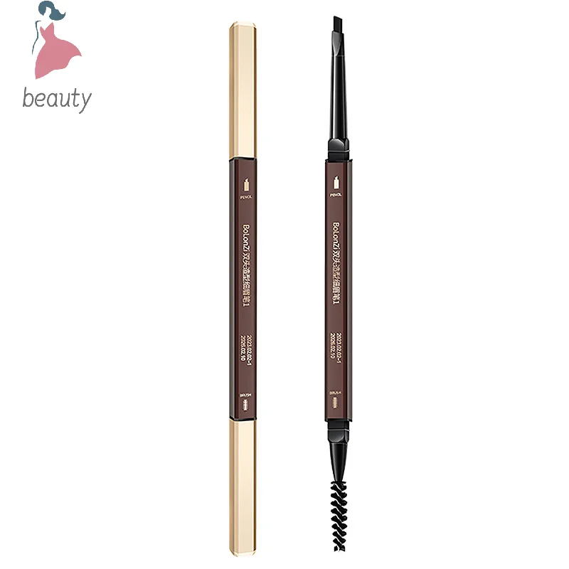 Double Head Eyebrow Pencil Long Lasting Waterproof 5 Colors Eyebrow Pen Tint Mascara Enhance Cosmetics Beauty Women Makeup