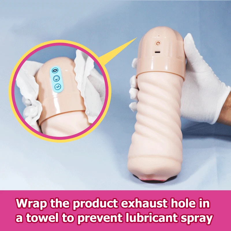YUU Automatic Blowjob Sucking Machine Male Masturbators Electric Masturbation Cup Real Oral Vagina Adult Sex Toys for Men 18+