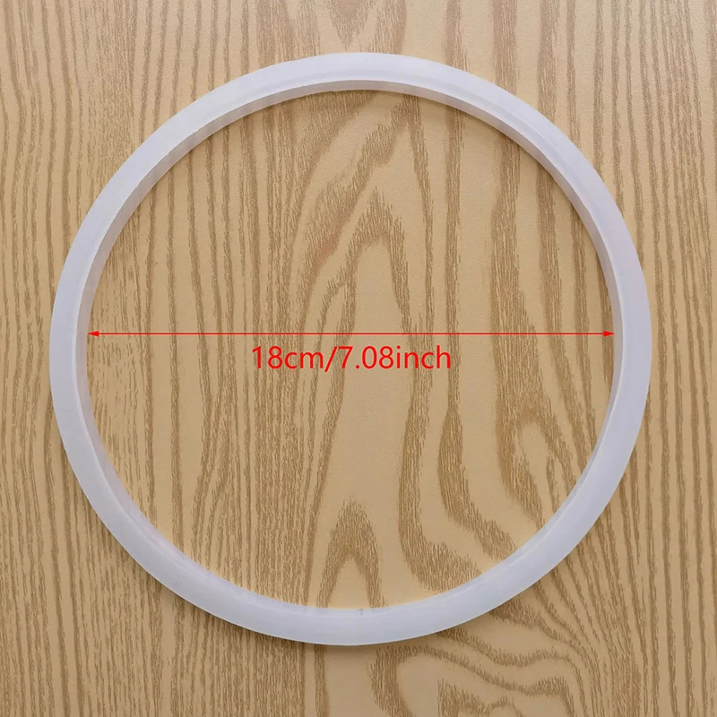 Universal Multi Size Pressure Cooker Sealing Ring Silicone O Replacement Accessory Aluminum No Leak Safe Fit