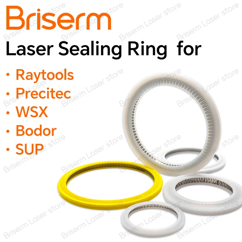 حلقة لإحكام الإغلاق بالليزر لعدسة الليزر 21.5x15x2.7 حلقة ختم لحام الليزر لـ Raytools SUP Qilin WSX Bodor Ospri Au3tech رأس الليزر