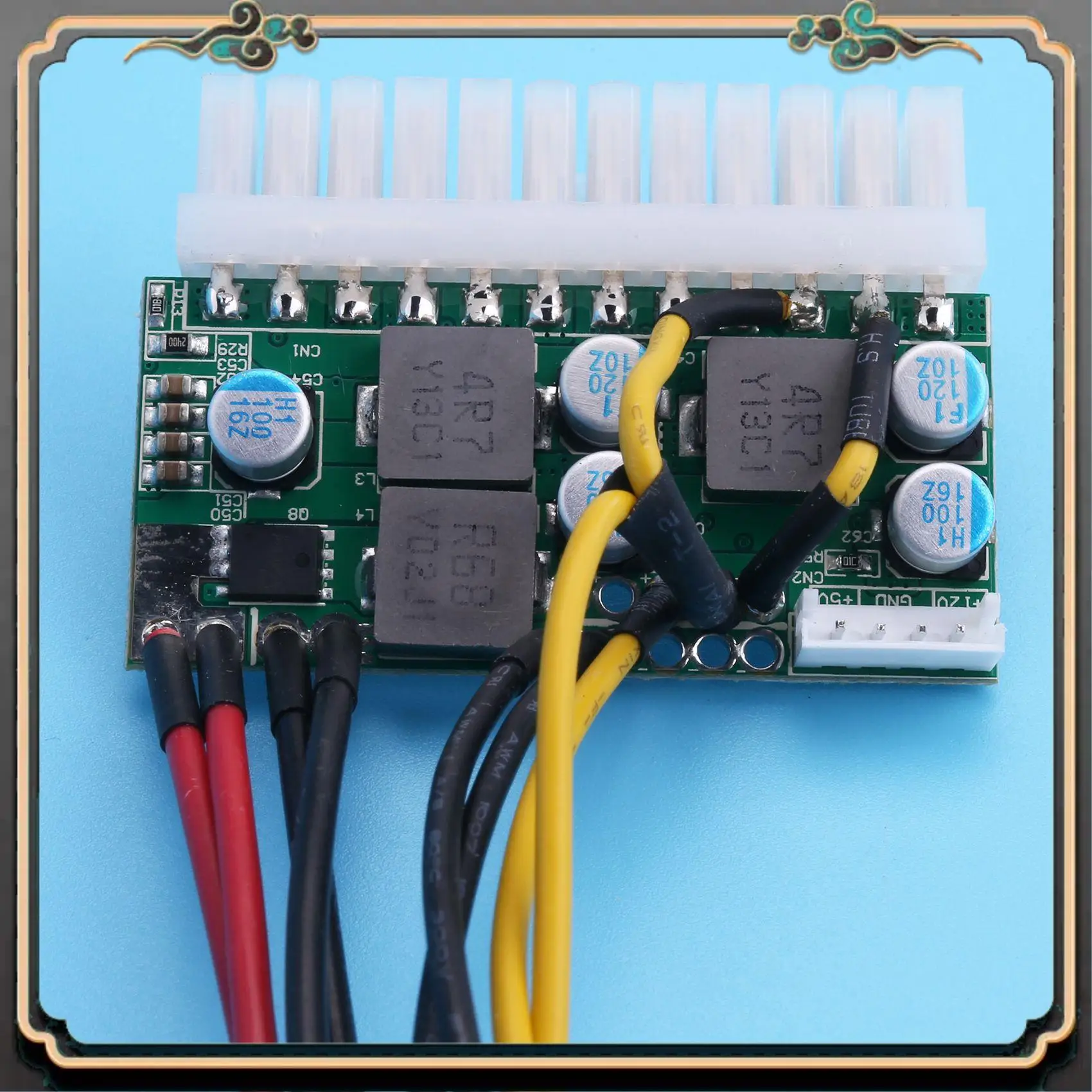 

ASMA-PCI-E 6PIN Input DC 12V 300W DC-ATX-300W 24Pin PICO ATX Switch PSU Power Supply Module