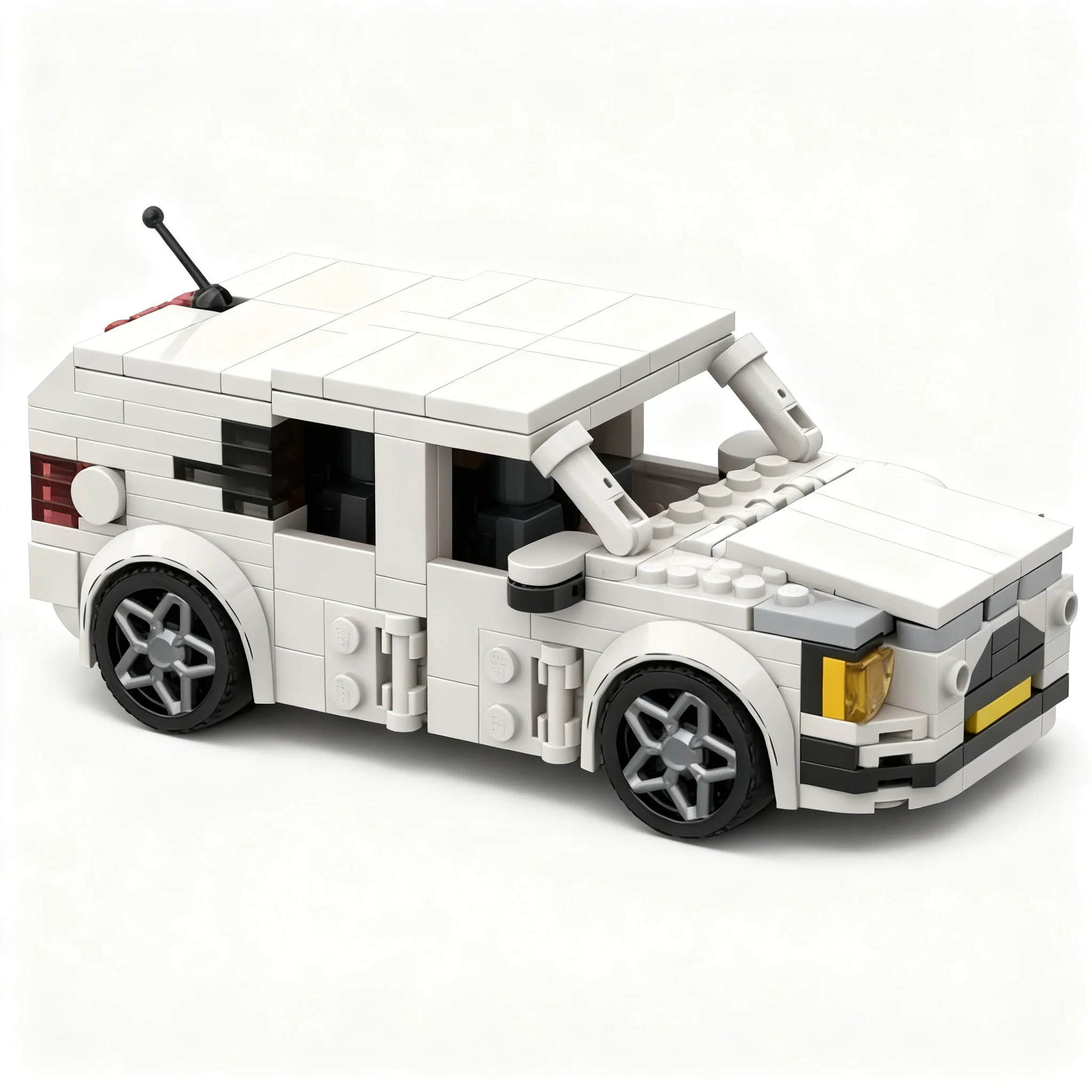 336pcs MOC city Champions Kia Picanto Model Christmas Gift Collectible Office Desk Ornament And Creative Room