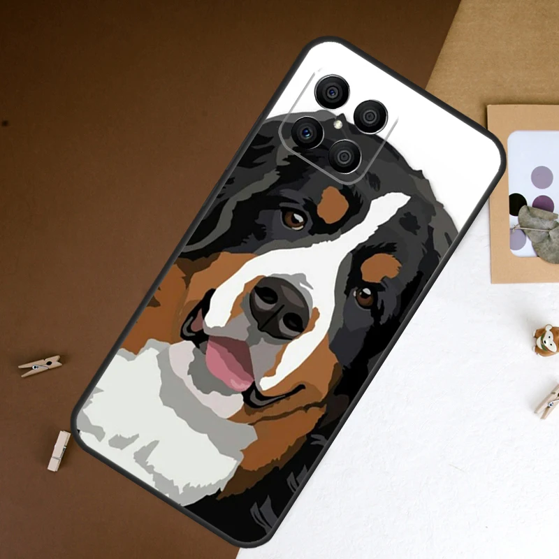 Bernese Mountain Dog Case For Honor X6a X9a X9b X8a X7a X7 X8 X9 8X 9X Honor 90 Lite 70 50 Magic 5 6 Pro Cover