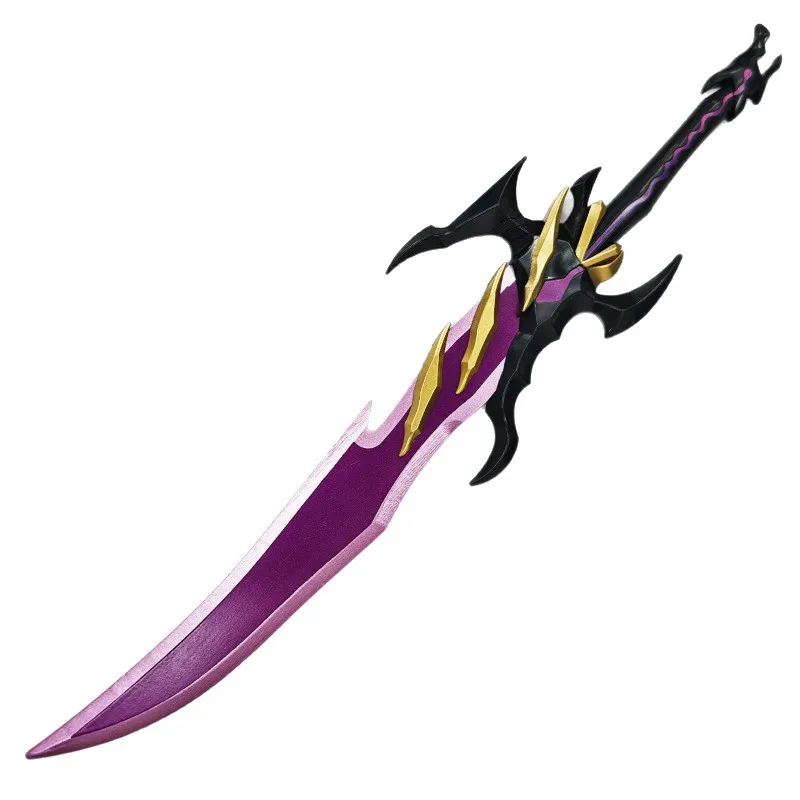 76 cm/29,92 Zoll Solo Nivellierung Schwert Antares Zähne Modell Requisiten Mittelalterliche Holz Anime Peripheriegeräte Cosplay Freund Geschenk Display Spielzeug