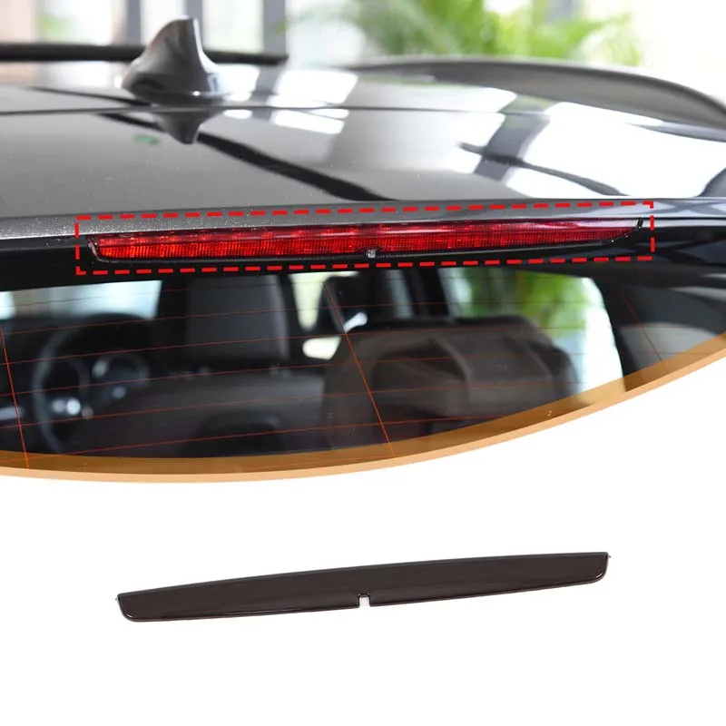 

For BMW X1 F48 2016-2022 ABS Blackened High-position Brake Light Black Shell Brake Light Decoration Car Accessories