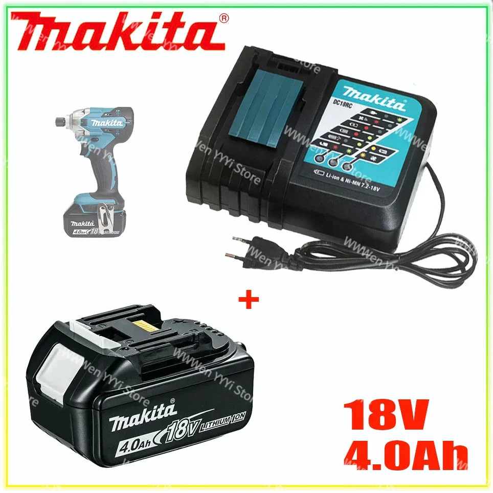 

Original Makita 14.4V/18V Li-ion Battery Charger 4.0Ah DC18RF BL1840 BL1830 BL1430BL1440 DC18RC Charging Tool With USB Port