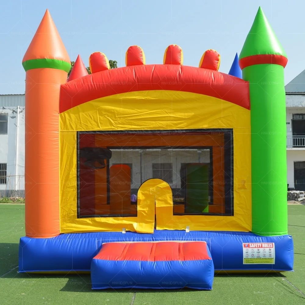 13x13ft opblaasbaar stuiter wit kasteel zacht spel voor kinderen aangepaste partij jumper kasteel
