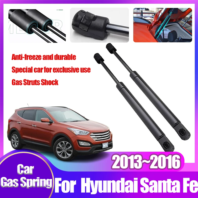 For Hyundai Santa Fe DM 2013 2014 2015 2016 Hydraulic Rod Shock Support Tailgate Rear Trunk Tailgate Kit Lift Auto Accessories