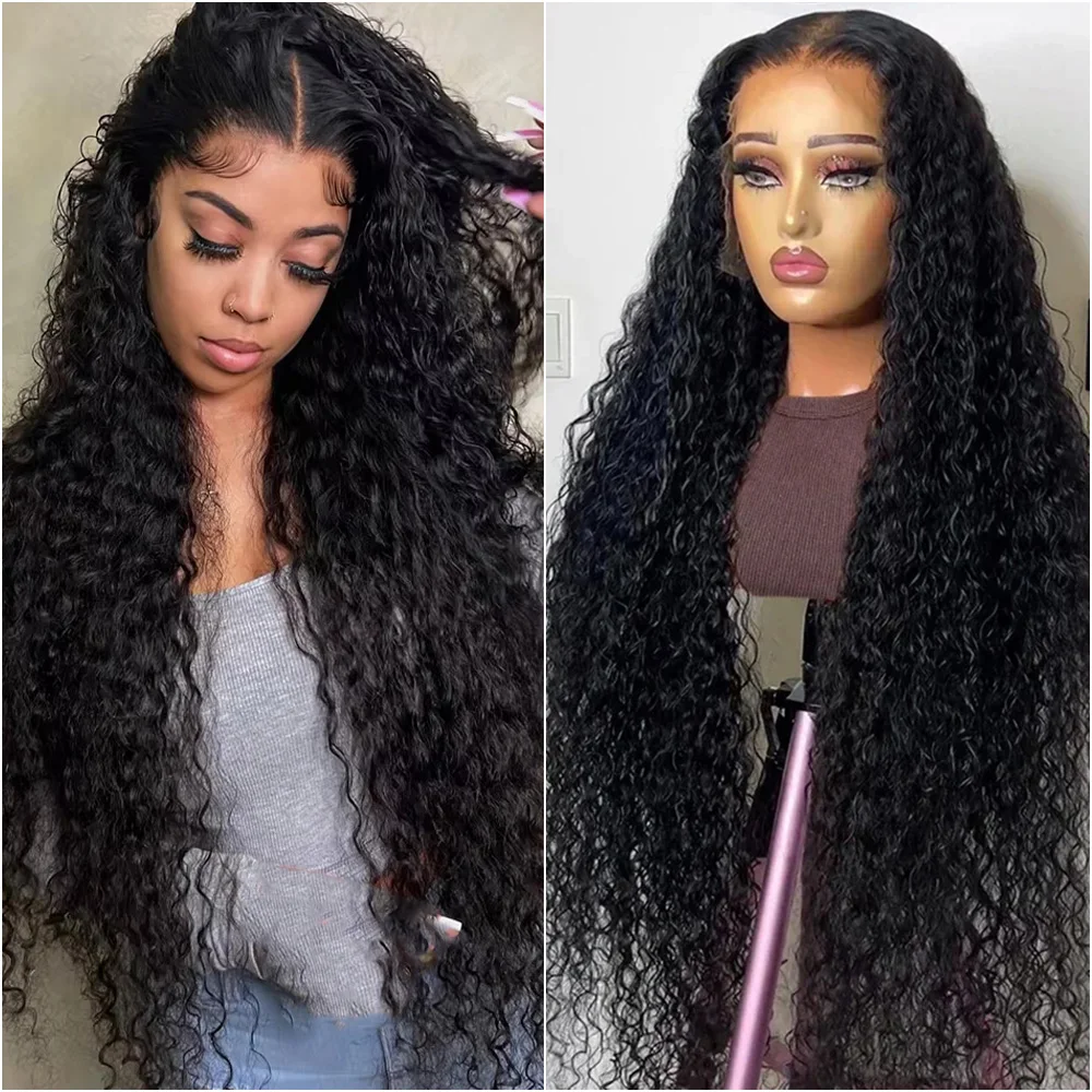 

HighDensity Human Hair Deep Wave 13x6 HD Lace Front Wig PrePlucked Natural Hairline 360 Full Lace Designed Specifically ForWomen