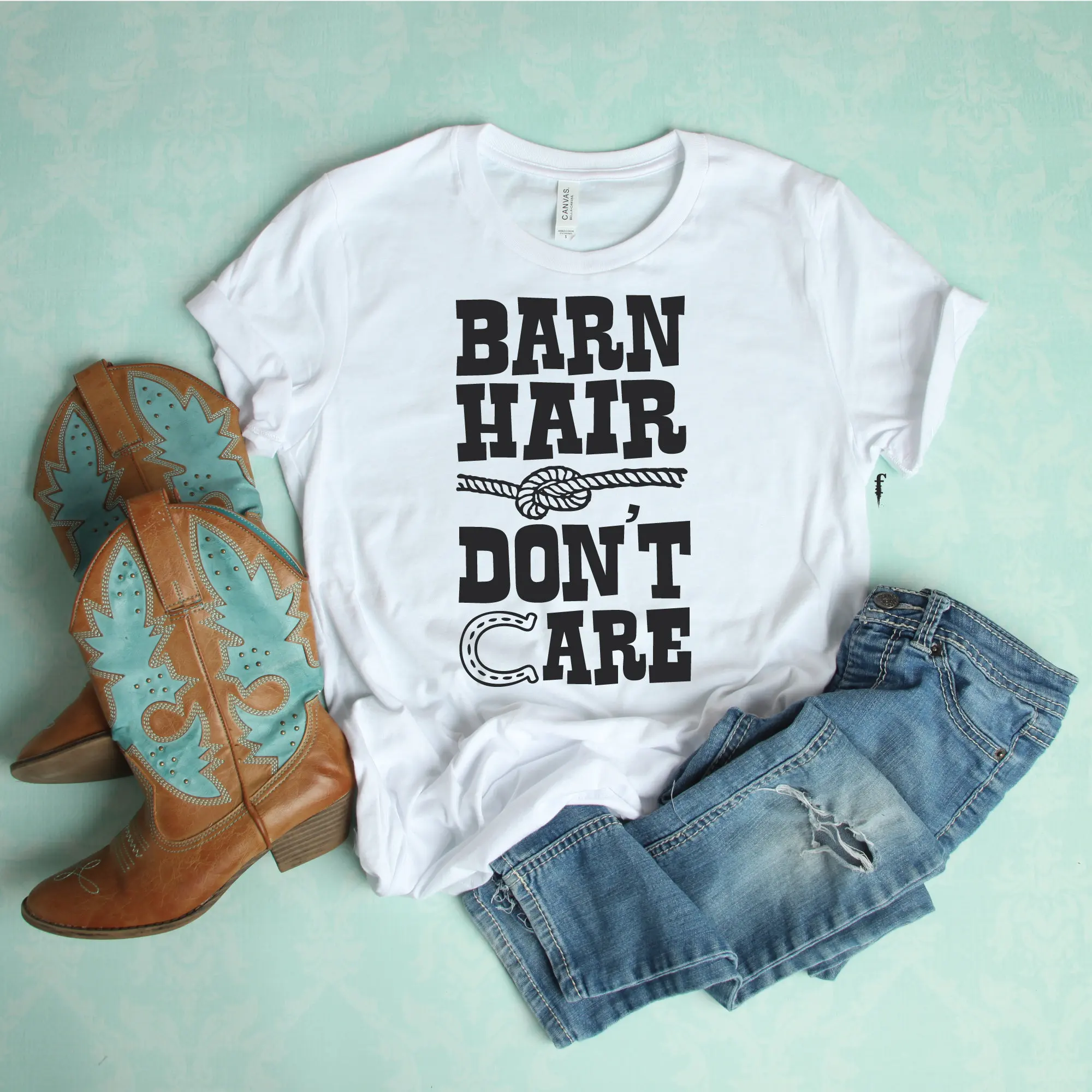 Barn Hair Don't Care SVG DFX Cut File T shirt