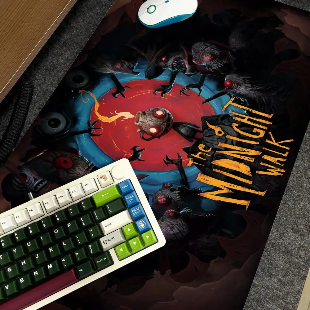 Коврик для мыши Xxl Компьютерный большой размер для прогулок Нескользящая геймерская клавиатура 90x40 см Art Design M-Midnight HD Deskmat