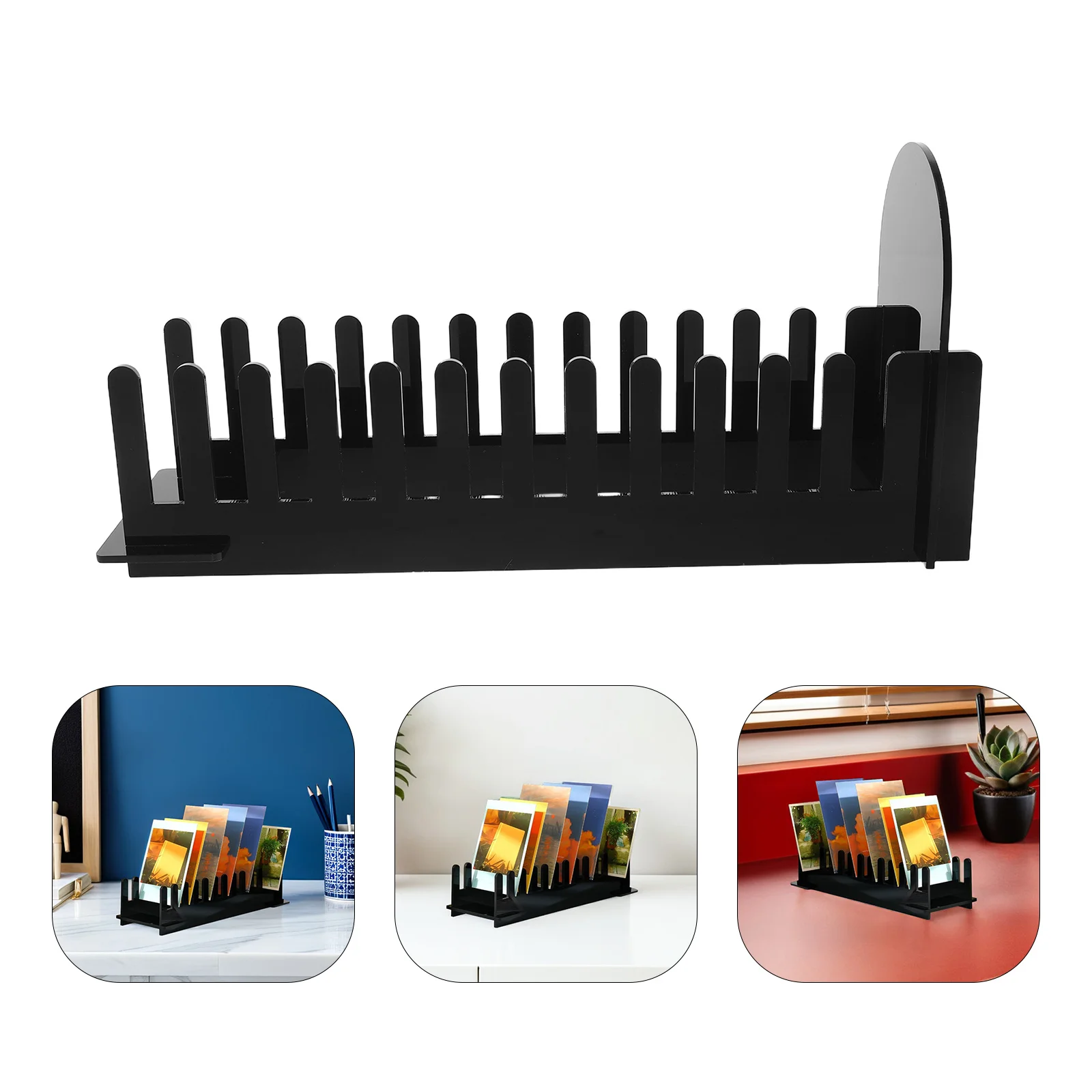 Portacarte trasparente per Tcg,,, Schede da baseball, Espositore verticale per archiviazione e visualizzazione di collezioni