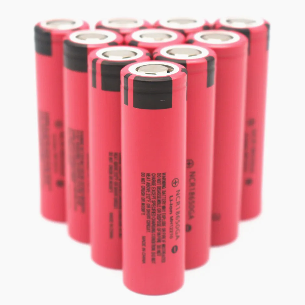 Original NCR 18650GA High Discharge 3.7V 3500mAh 18650 Rechargeable Battery Suitable for All Kinds of Electronic Products