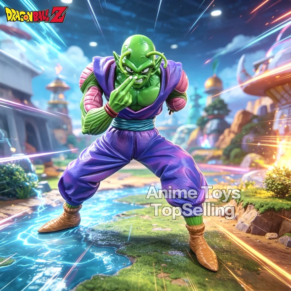 20cm/7,87 Zoll Anime Dragon Ball Z Figur mit abgetrenntem Arm Piccolo Actionfiguren PVC-Statue Desktop-Sammlermodell Spielzeug Geschenke