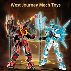 Creative Forange Mech Series Building Blocks City Bionicle Fascinating Warrior Wukong DIY Assembly Bricks Toys for Kids Gifts