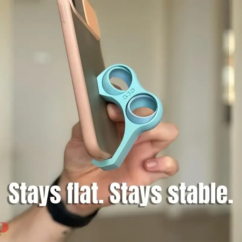 

Эргономичная ручка-подставка для пальцев, держатель для мобильных телефонов, держатель для снятия стресса, долговечность, D2RC