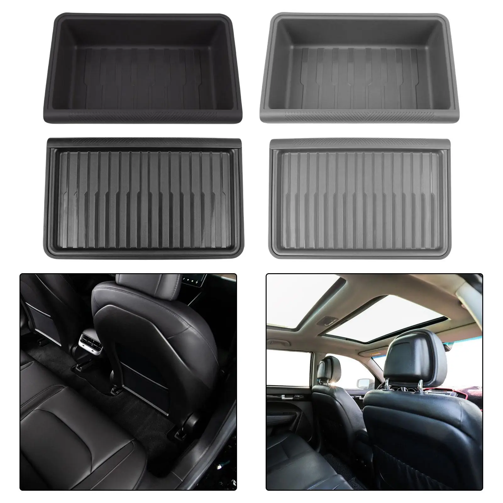 

Аксессуары для ящика для хранения под сиденьем для модели Y, легко устанавливаются