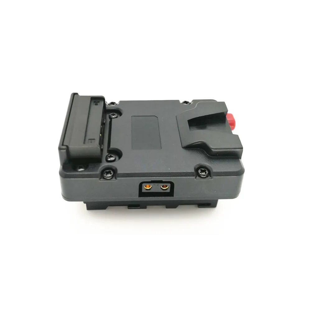 V Mount V-Lock Battery to NP-F F550 F570 F750 F970 Dummy Battery Converter Plate Adapter D-tap for LED Light Monitor V-Mount