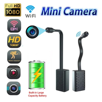 Mini WiFi Surveillance Camera HD 1080P Remote Monitoring Home Wireless IP Camera Loop Recording Security Cam Outdoor Indoor Cam