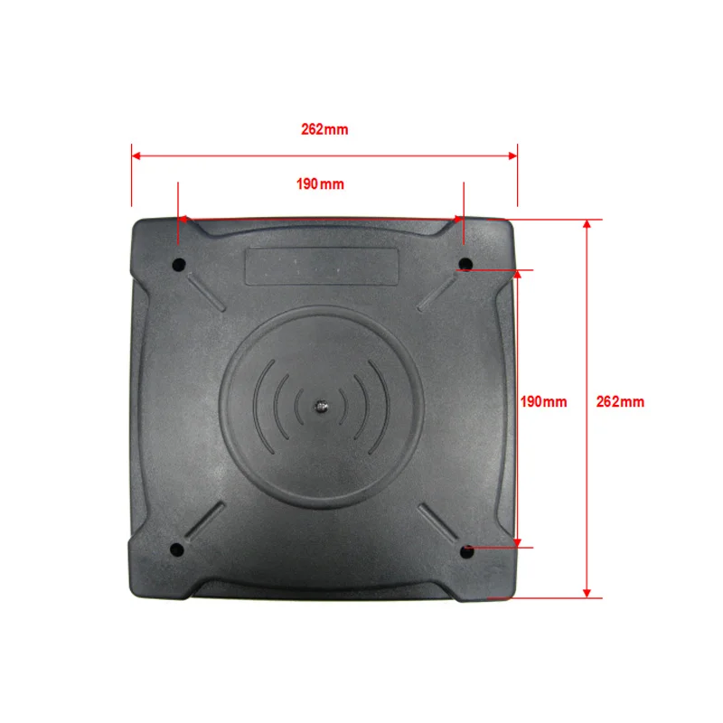 lettore fisso a pannello RFID FDX-B per uso esterno a mano libera per EID Tag bovini animali passeggiate identificazione passata pesatura latticini e cervi