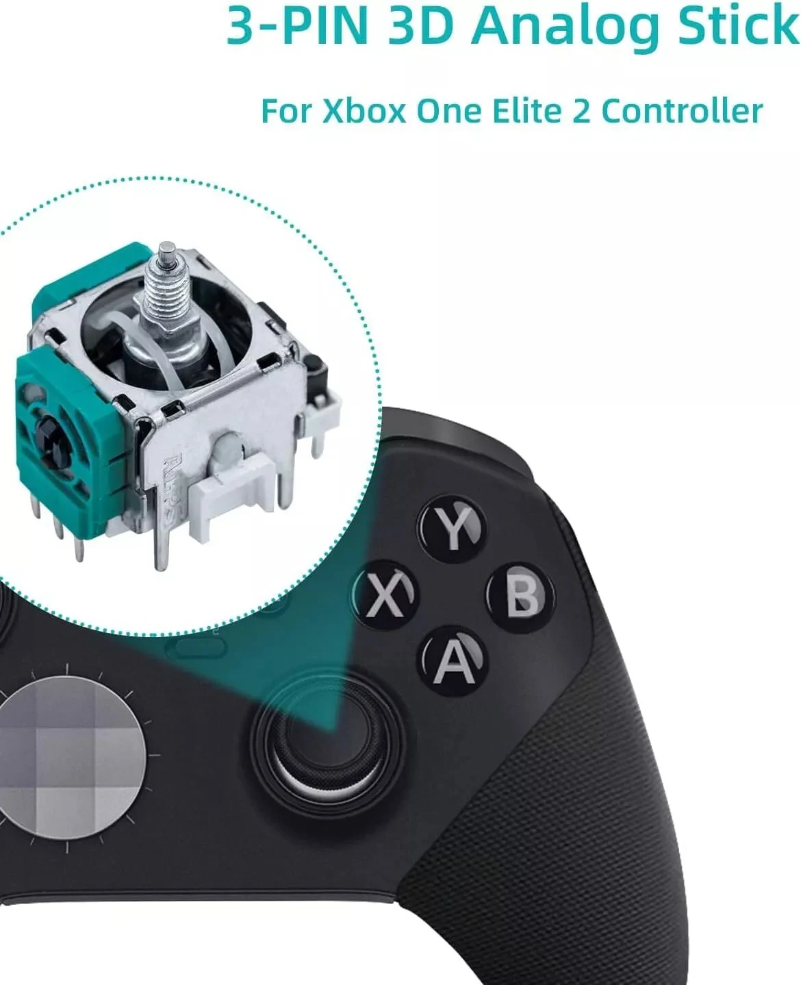 2PCS Xbox One Elite 2 Controller OEM Alps Analog Joystick Rocker Alps Replacement