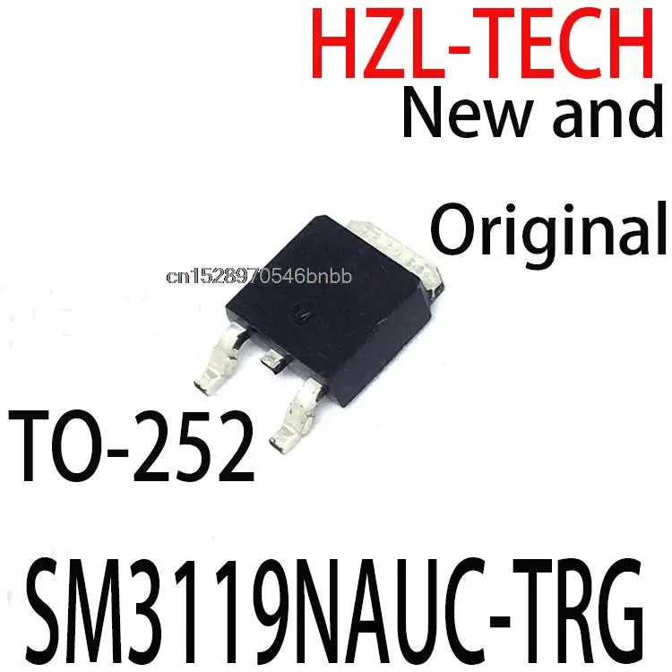 10PCS New and Original  SM3119NA  TO-252 SM3119NAUC-TRG