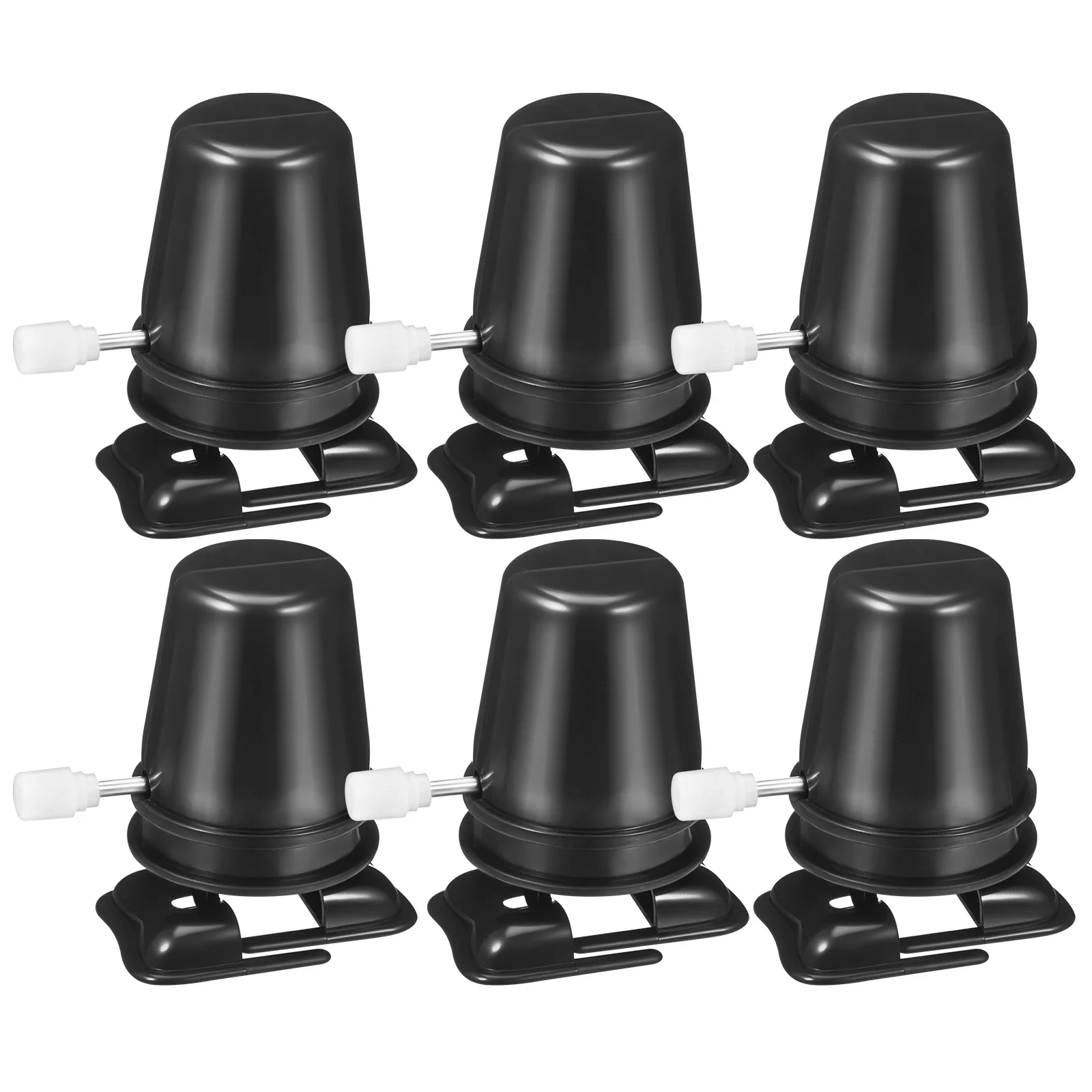 

6pcs Compact Clockwork Movement For Diy Clay Craft Plastic Accessories Mini Replacement Parts Kids School Project Supply