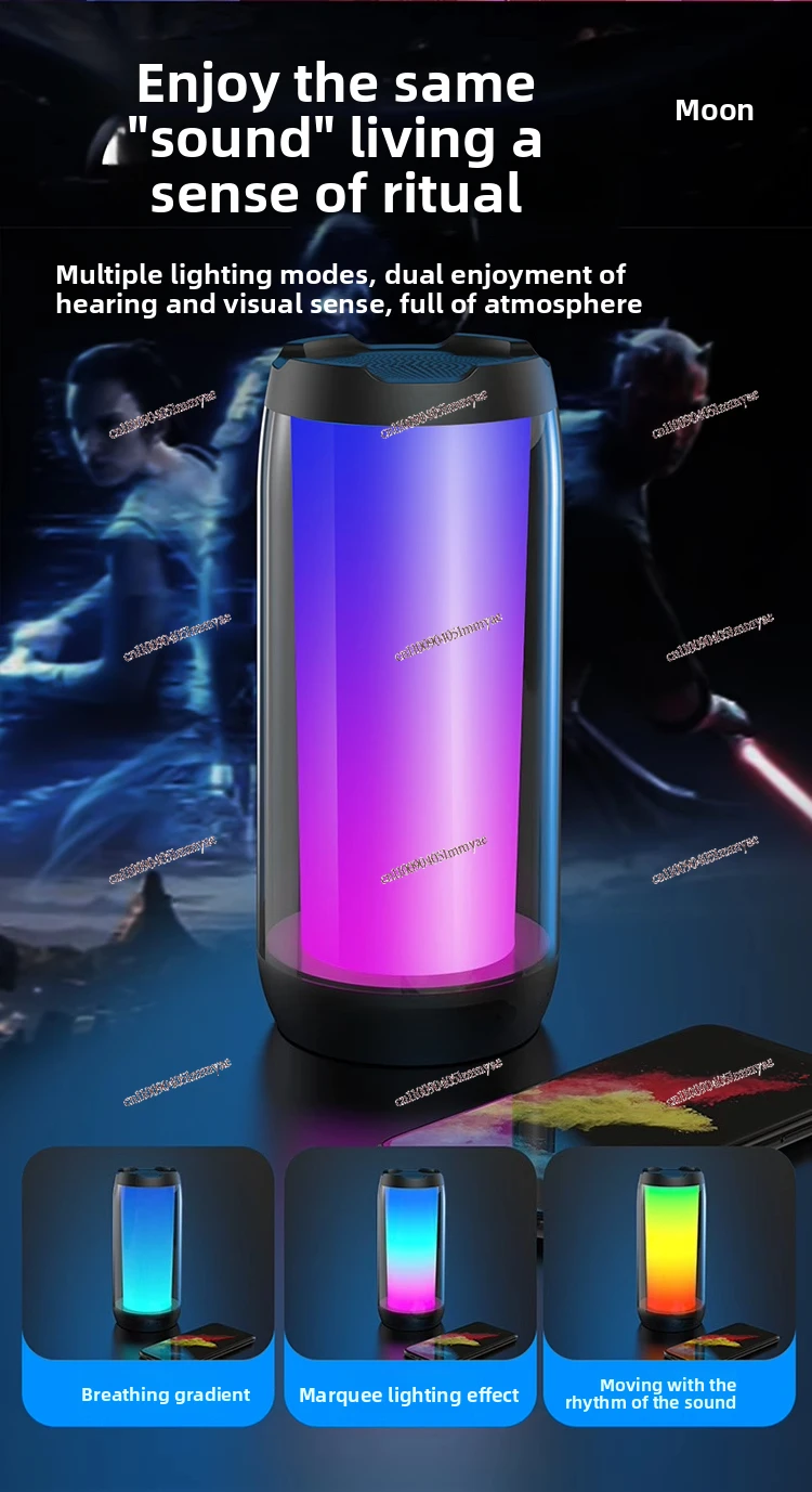 Bluetooth Speaker Home Subwoofer Home Outdoor Small Audio New Large Volume Atmosphere Mobile Car Smart