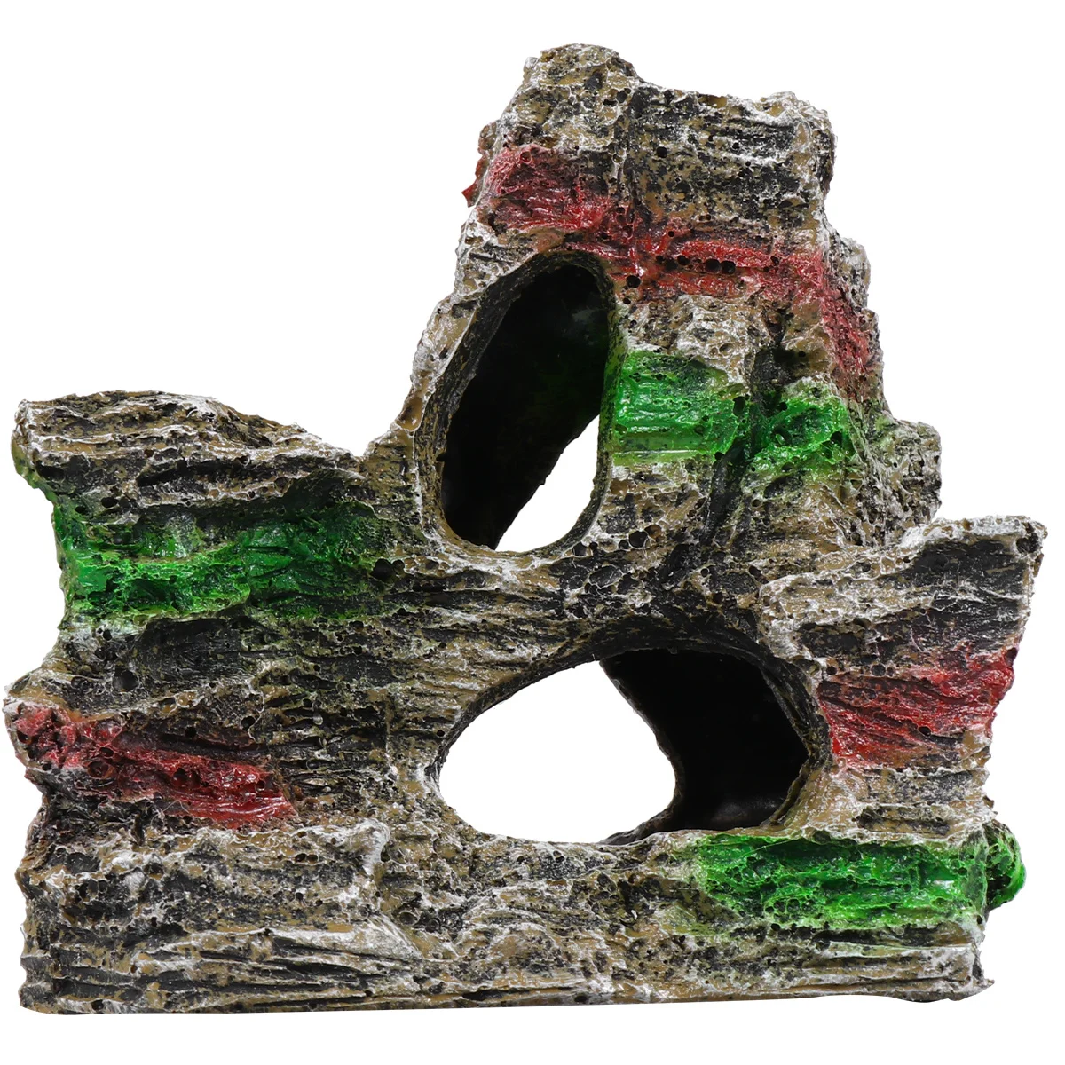 

Resin Hill Aquarium Decoration Artificial Hill Safe for All Aquatic Environments Lively Colorful Fish Tank Landscaping