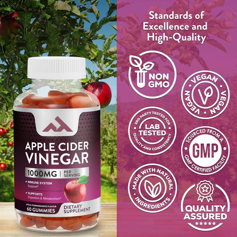 Apple Cider Vinegar Gummies 10 - đánh giá và giá Apple Cider Vinegar Pill