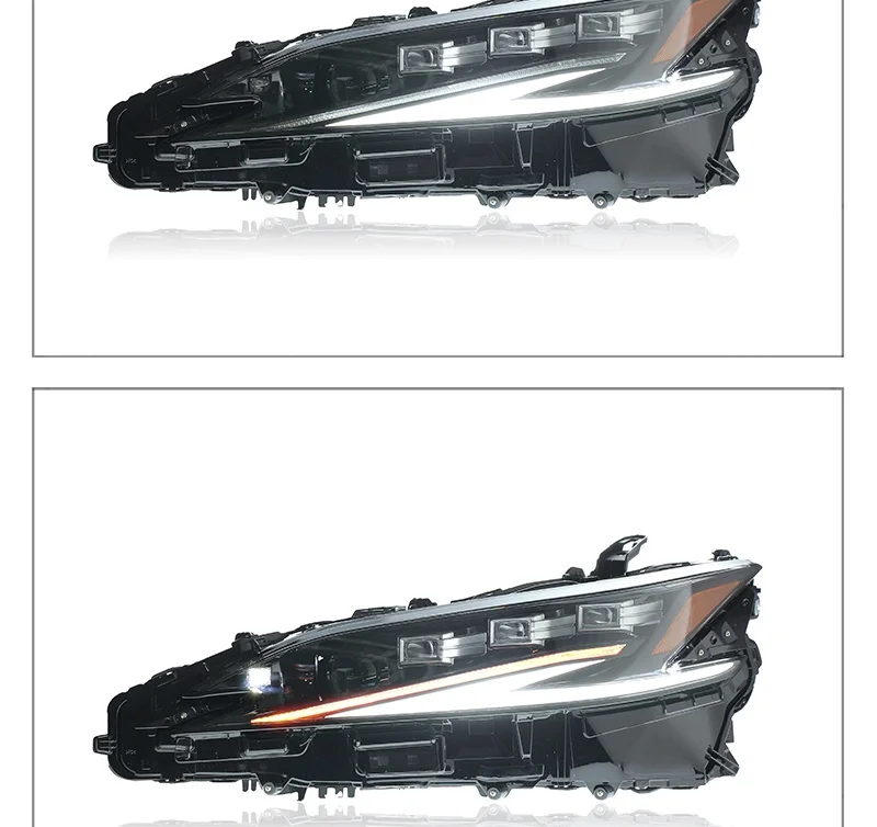 

Модифицированные фары в стиле New Matrix с дневными ходовыми огнями и поворотниками для Lexus ES 2018-2026 годов выпуска