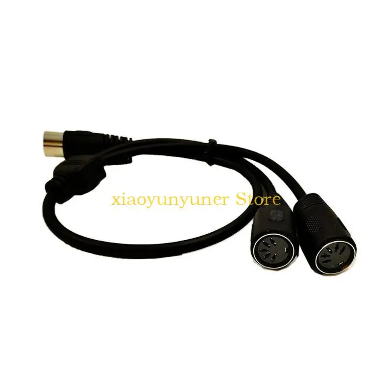 

P9JB Разрывной кабель синхронизации MIDI «папа-мама» 5-контактный разветвитель DIN Y-адаптер MIDI-кабель