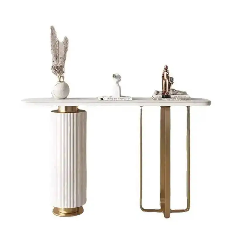 

Table Entrance French Luxury Corridor Slate Entryway Storage Console Table for Hallway Modern View Bar Living Room Tables