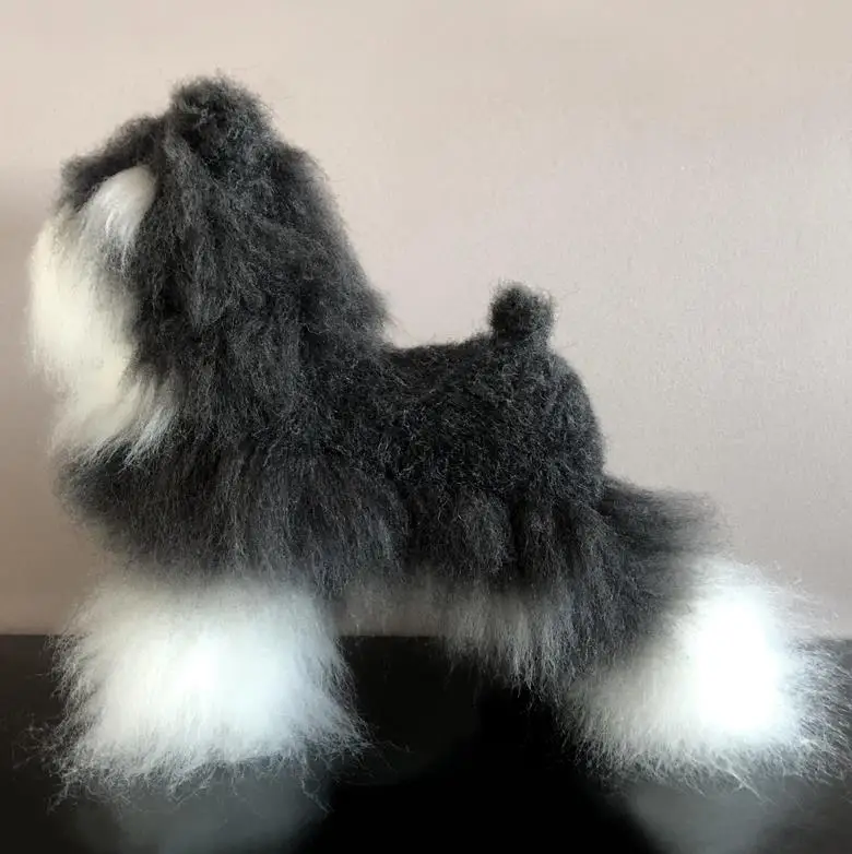 Schnauzer wig Pet Grooming Whole  body wig (Body wig only , Without mannequin)