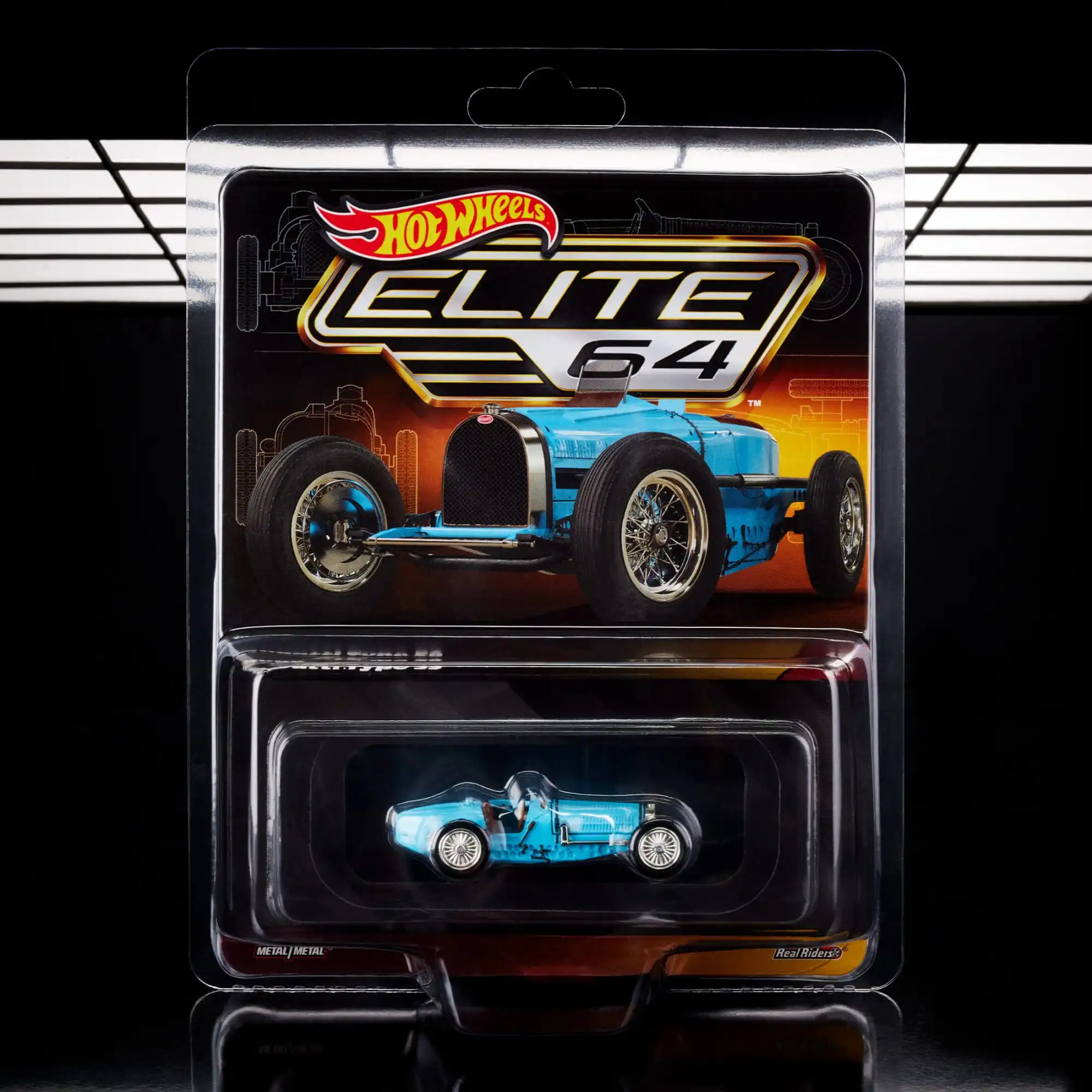 Hot Wheels Cars Elite Bugatti Type 59 1/64 modèle de véhicules jouets en métal moulé sous pression
