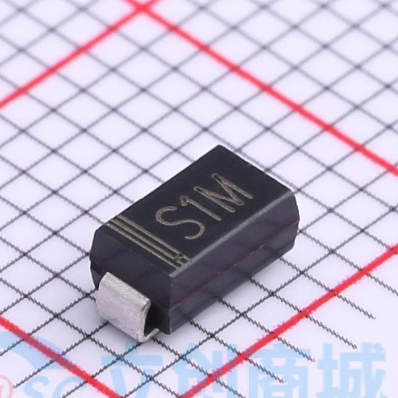 

100 PCS :ES1M SMA，Fast Recovery Diode