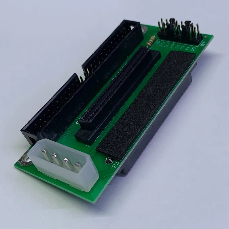 Karta adaptera Adapter Karta konwertera Scsi Sca 80Pin do 68Pin do 50Pin Dysk twardy Ide